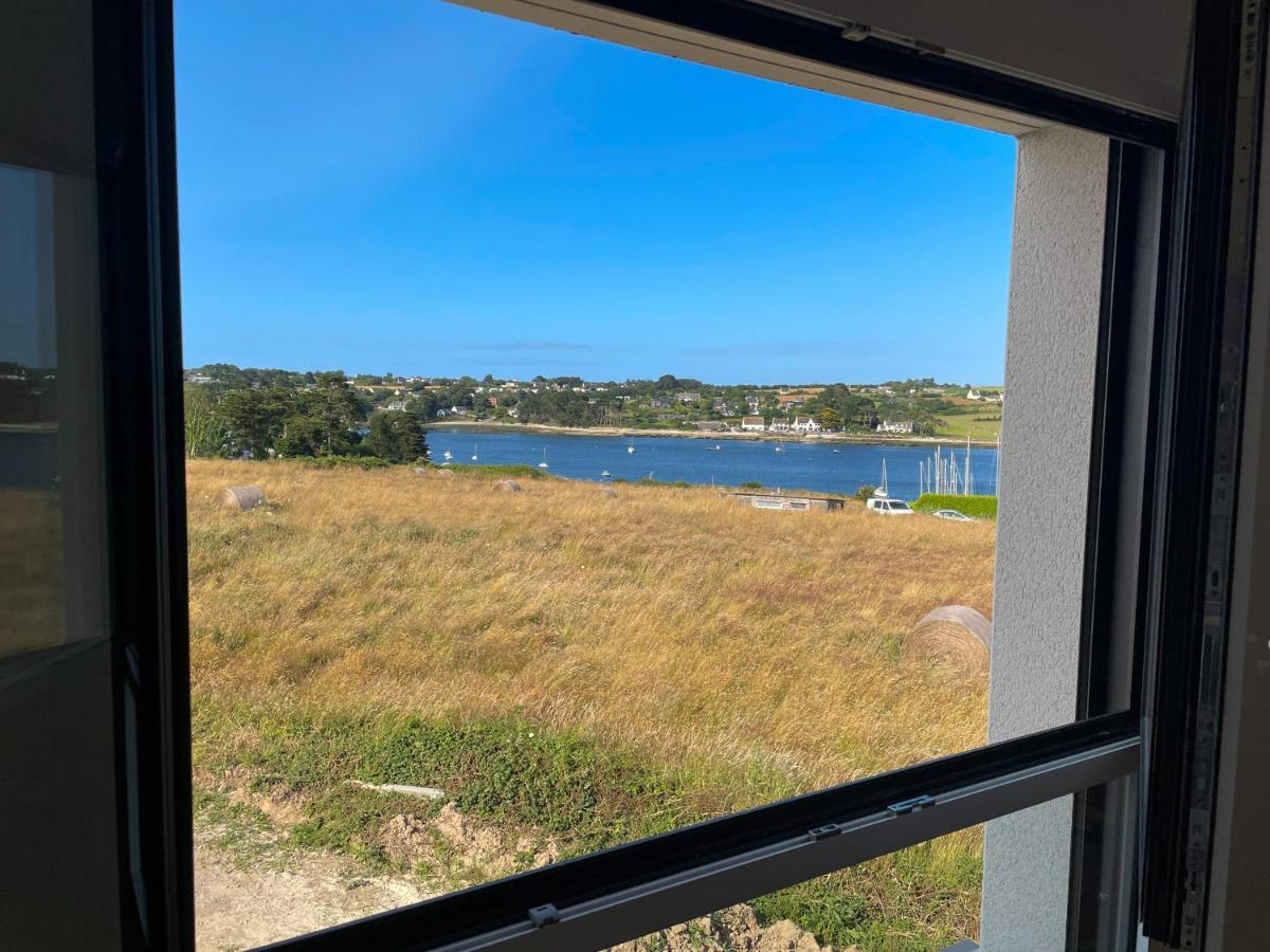 Ty Nevez - Jolie Maison Neuve Avec Petite Vue Mer Saint-Pabu  Eksteriør billede