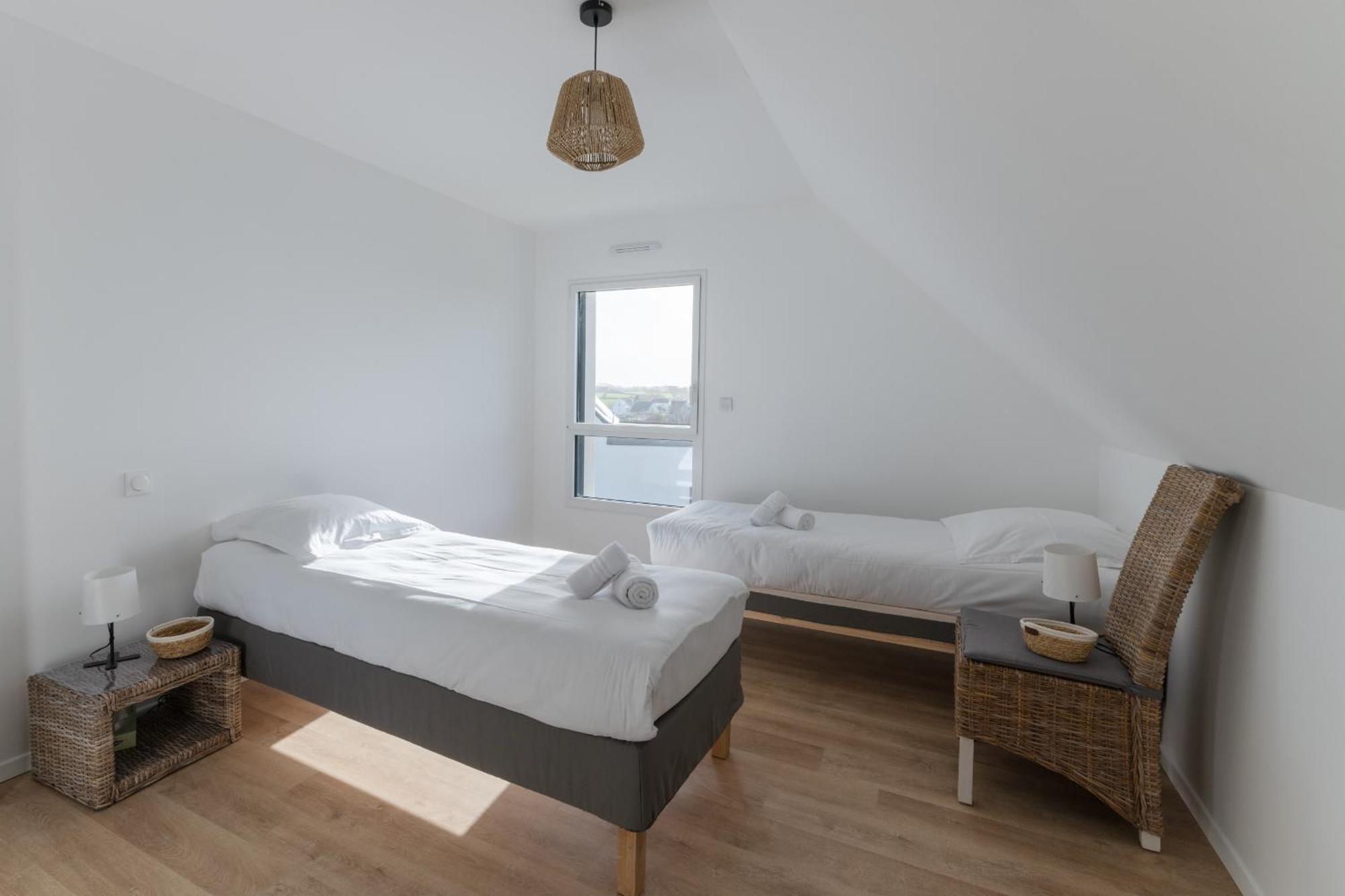 Ty Nevez - Jolie Maison Neuve Avec Petite Vue Mer Saint-Pabu  Eksteriør billede