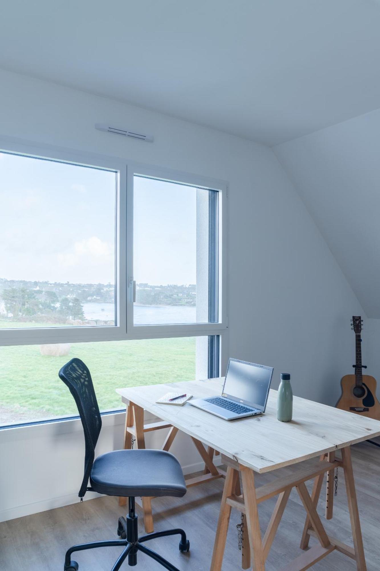 Ty Nevez - Jolie Maison Neuve Avec Petite Vue Mer Saint-Pabu  Eksteriør billede