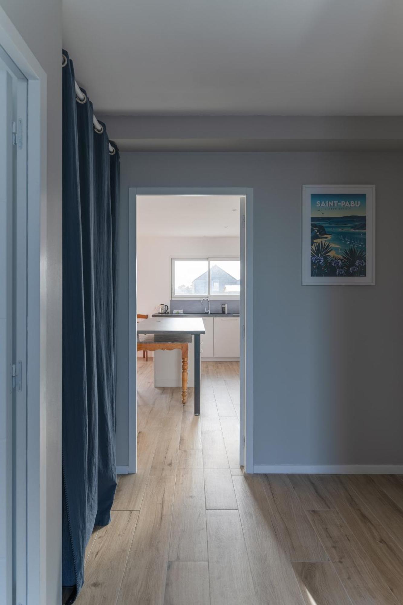 Ty Nevez - Jolie Maison Neuve Avec Petite Vue Mer Saint-Pabu  Eksteriør billede