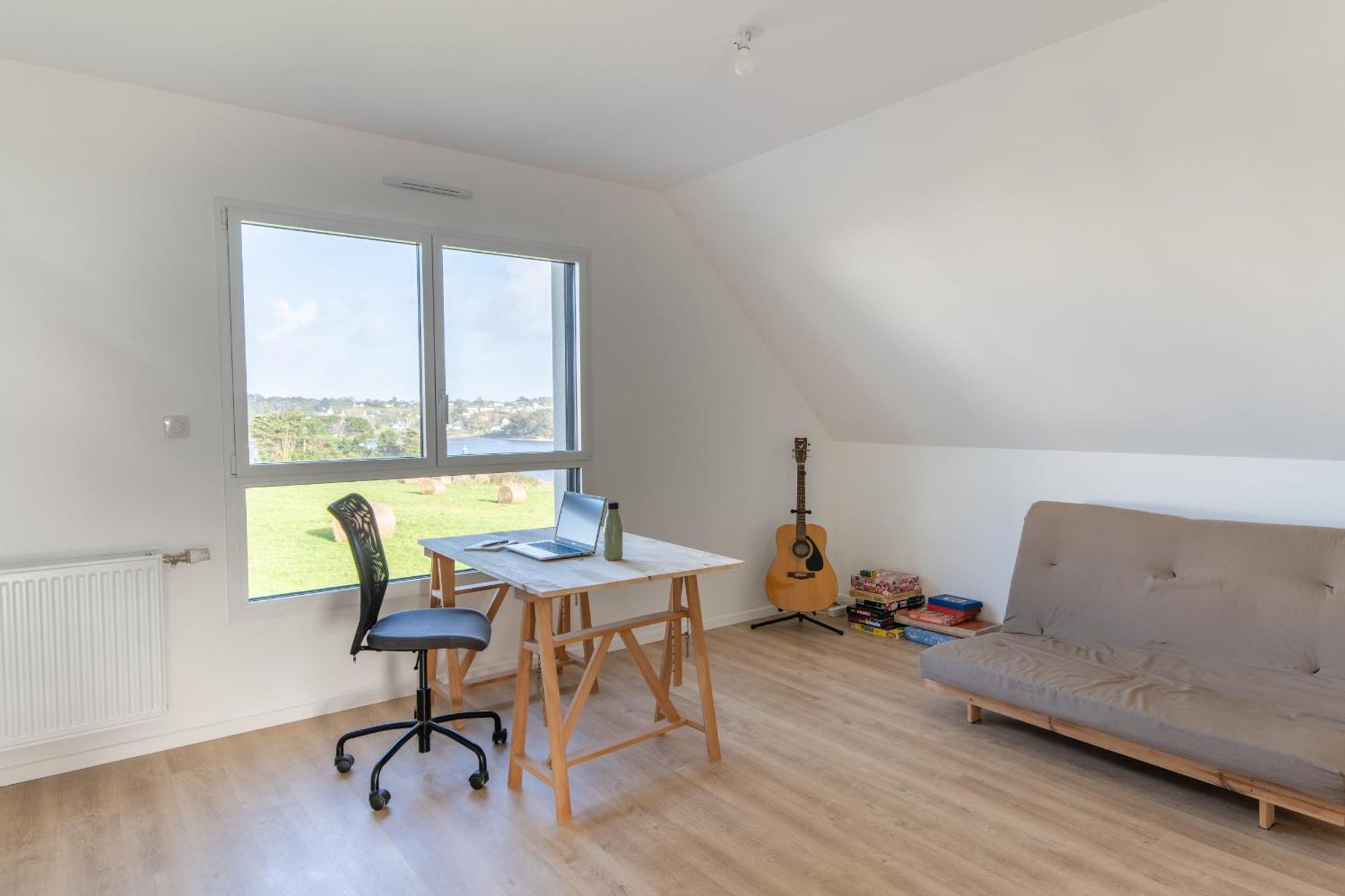 Ty Nevez - Jolie Maison Neuve Avec Petite Vue Mer Saint-Pabu  Eksteriør billede